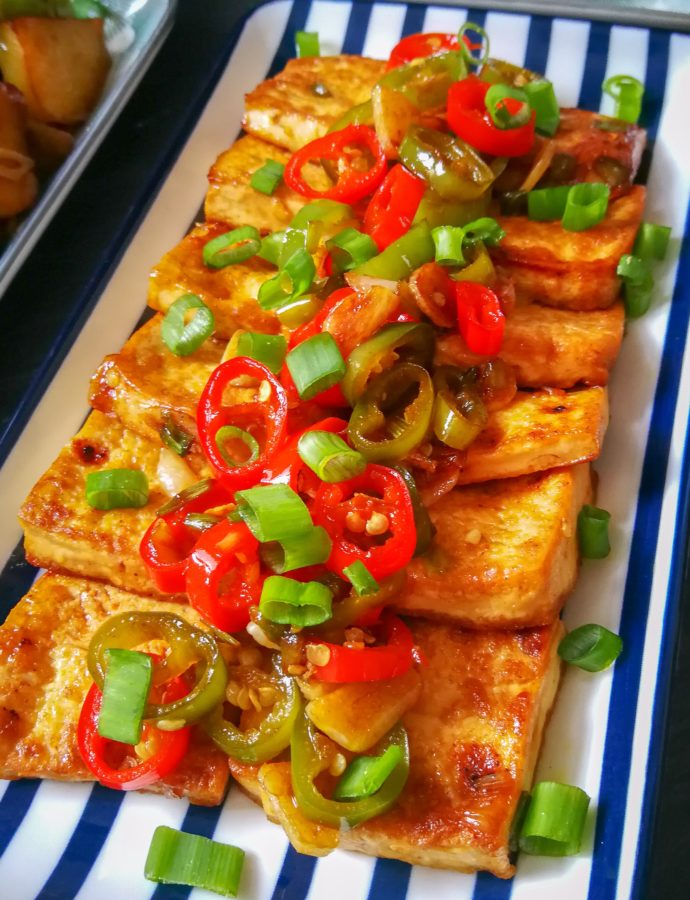 Savory Fried Tofu
